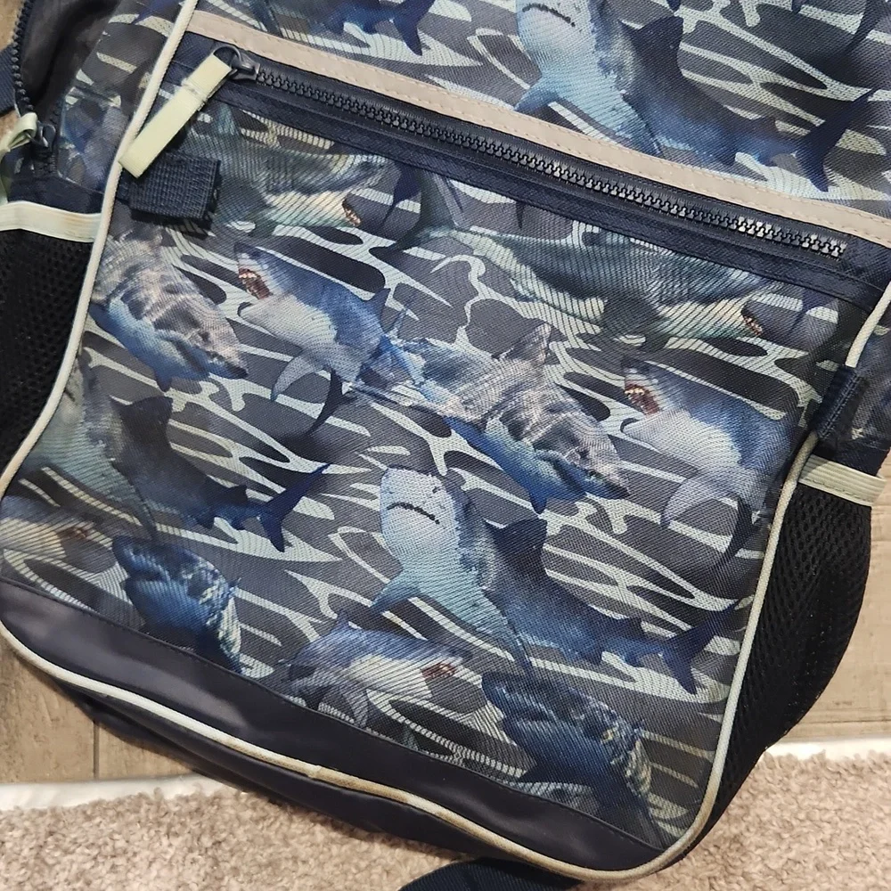 Blue Camo Shark Backpack Bundle - Picture 7 of 9